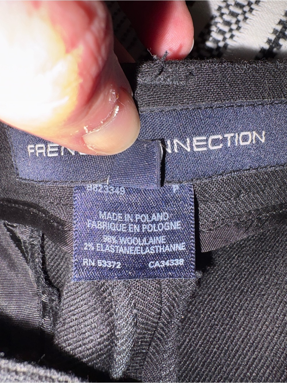 French Connection Black Dress Pants - Picture 9 of 11